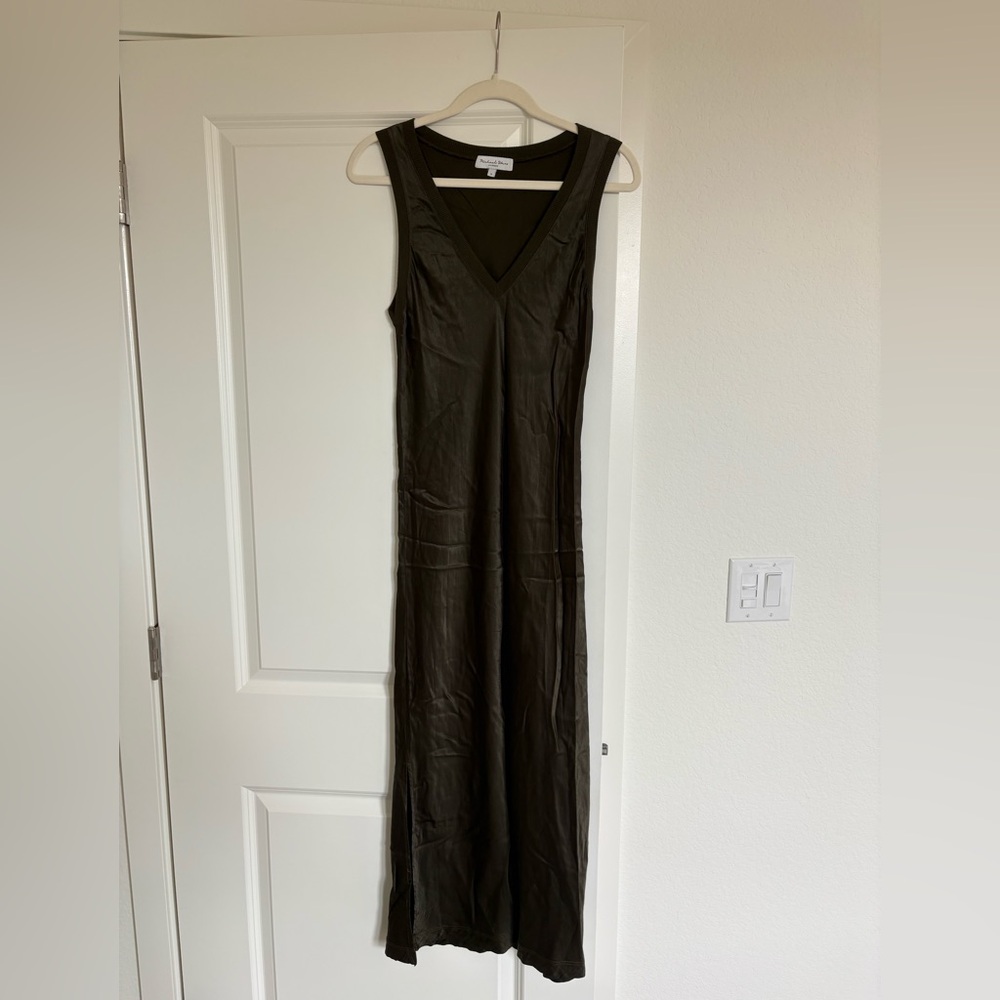 Michael Stars Randi Dress Dark Olive Green